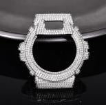 Iced moissanite cover for Casio G-Shock DW-6900, design CMW0001