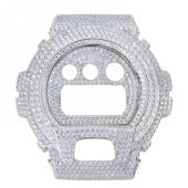 Iced moissanite cover for Casio G-Shock DW-6900, design CMW0006