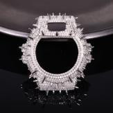 Iced moissanite cover for Casio G-Shock DW-6900, design CMW0014