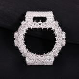 Iced moissanite cover for Casio G-Shock DW-6900, design CMW0023