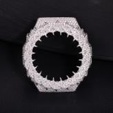 Iced moissanite cover for Casio G-Shock GA-2100, design CMW0002